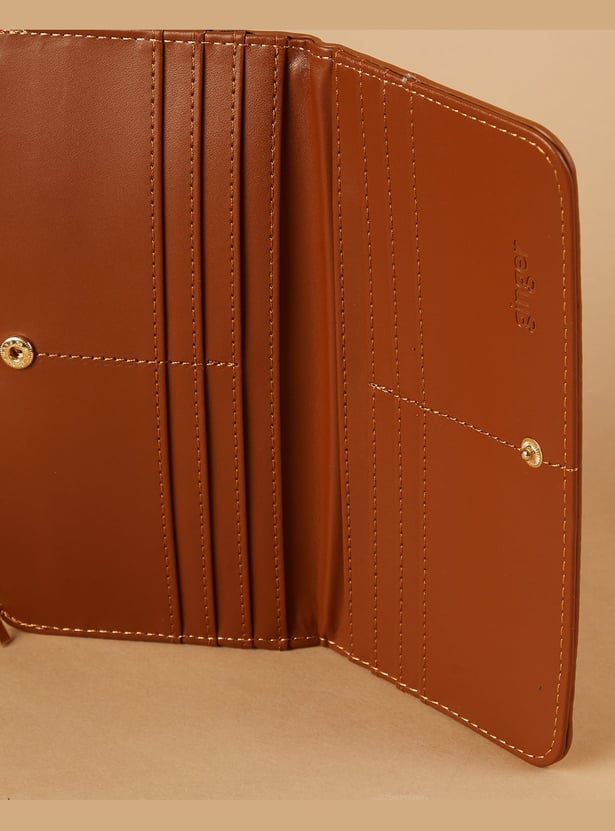 GINGER Floral Print Bi-Fold Wallet