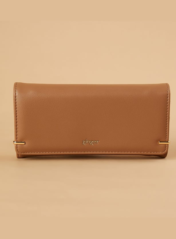 GINGER Solid Flap Wallet
