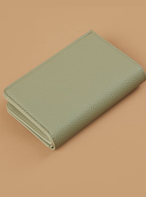 GINGER Textured Bi-Fold Wallet