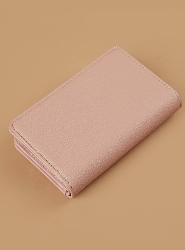 GINGER Textured Bi-Fold Wallet