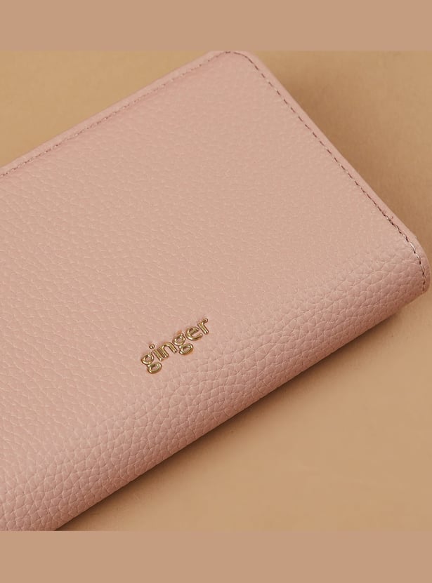 GINGER Textured Bi-Fold Wallet