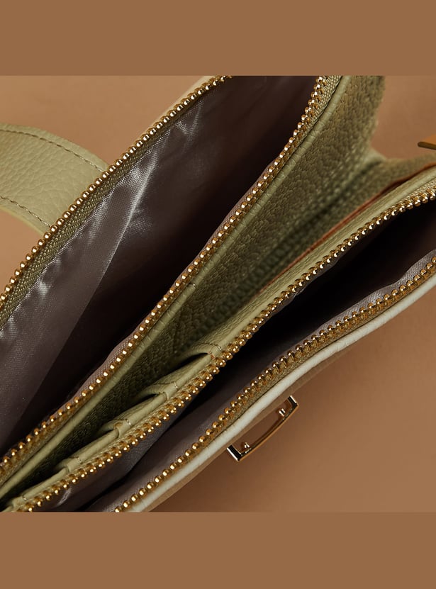 GINGER Colourblocked Bi-Fold Wallet