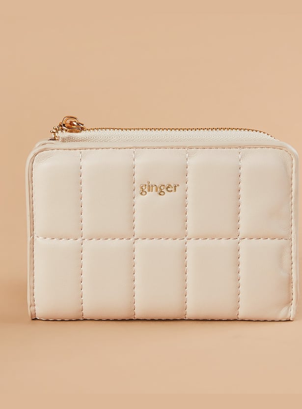 GINGER Quilted Bi-Fold Wallet