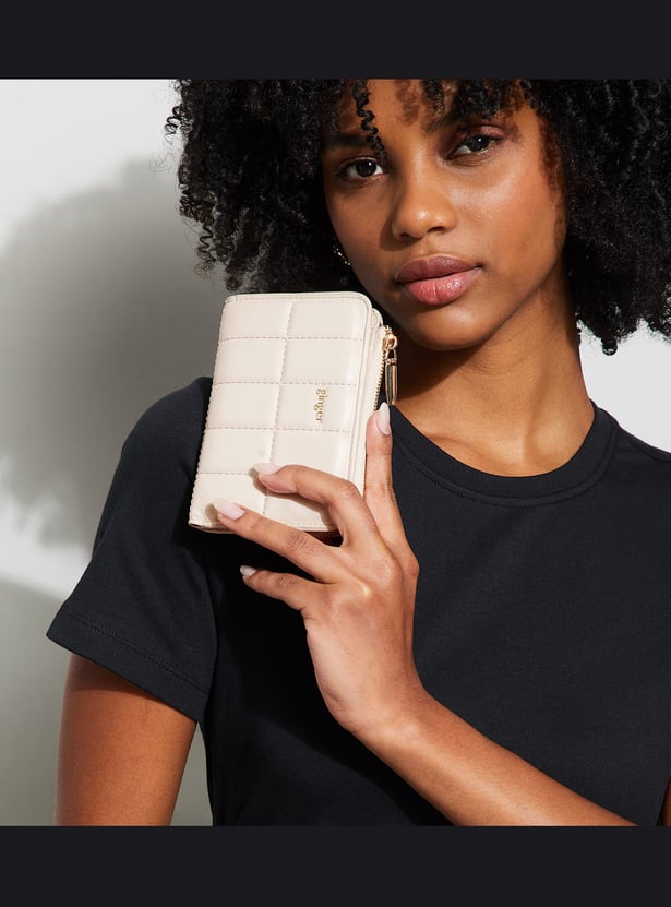 GINGER Quilted Bi-Fold Wallet