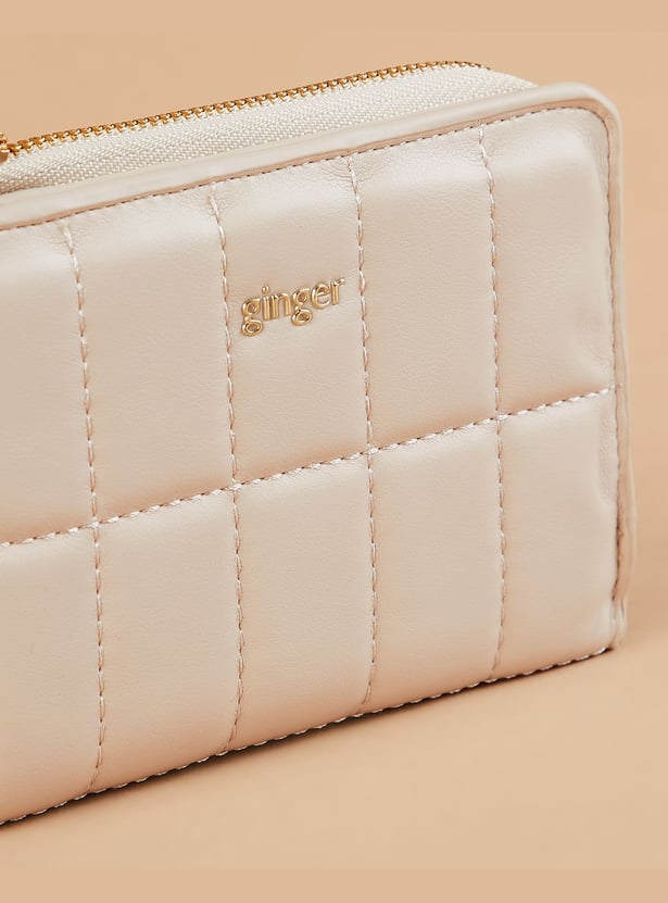 GINGER Quilted Bi-Fold Wallet