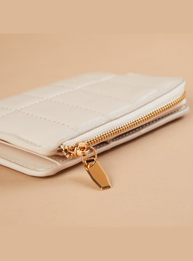 GINGER Quilted Bi-Fold Wallet