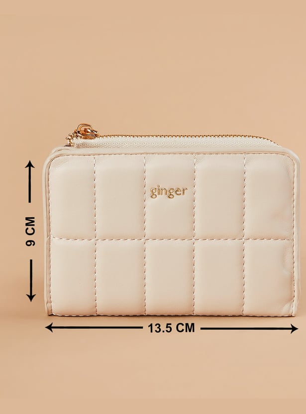 GINGER Quilted Bi-Fold Wallet
