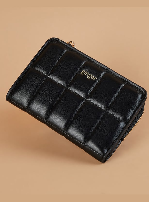 GINGER Quilted Bi-Fold Wallet