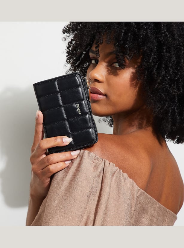 GINGER Quilted Bi-Fold Wallet
