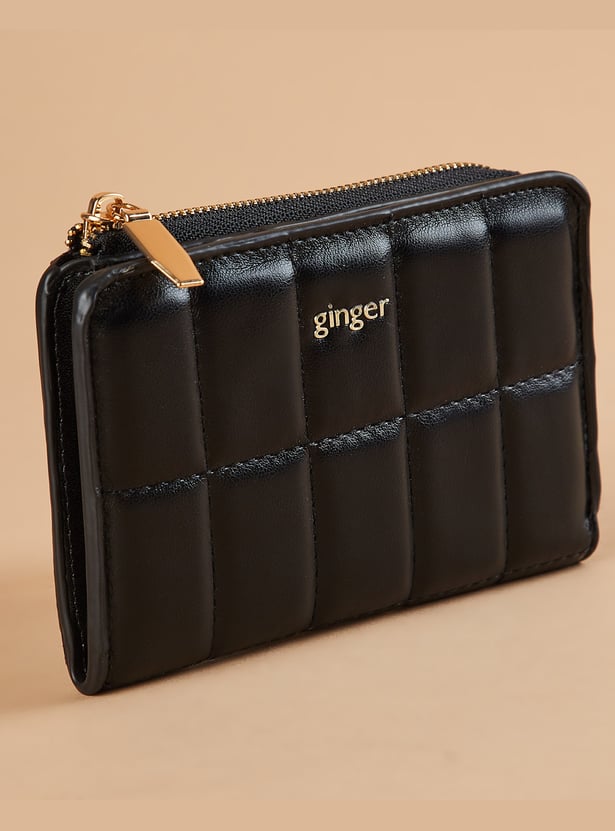 GINGER Quilted Bi-Fold Wallet
