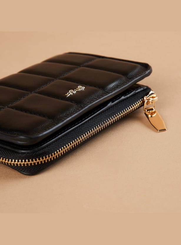 GINGER Quilted Bi-Fold Wallet