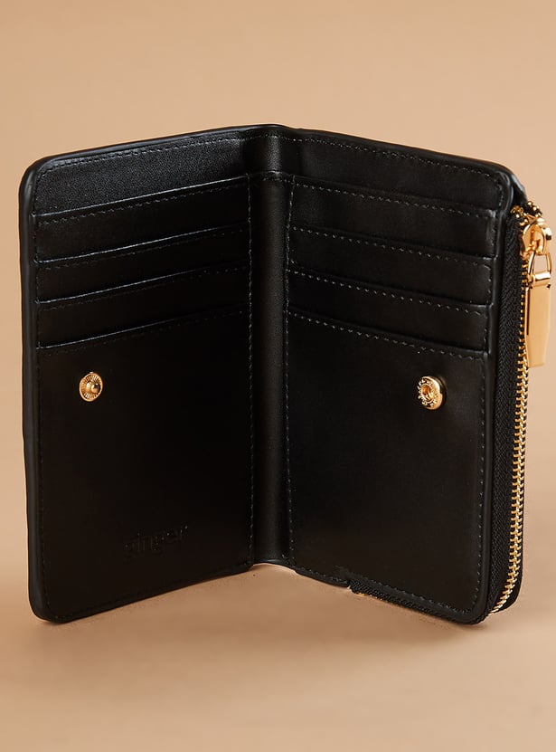 GINGER Quilted Bi-Fold Wallet