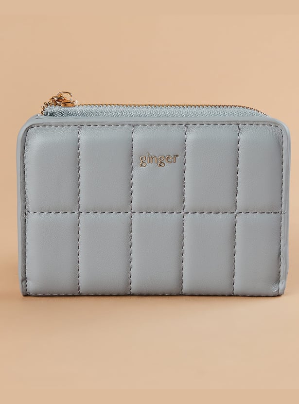 GINGER Quilted Bi-Fold Wallet
