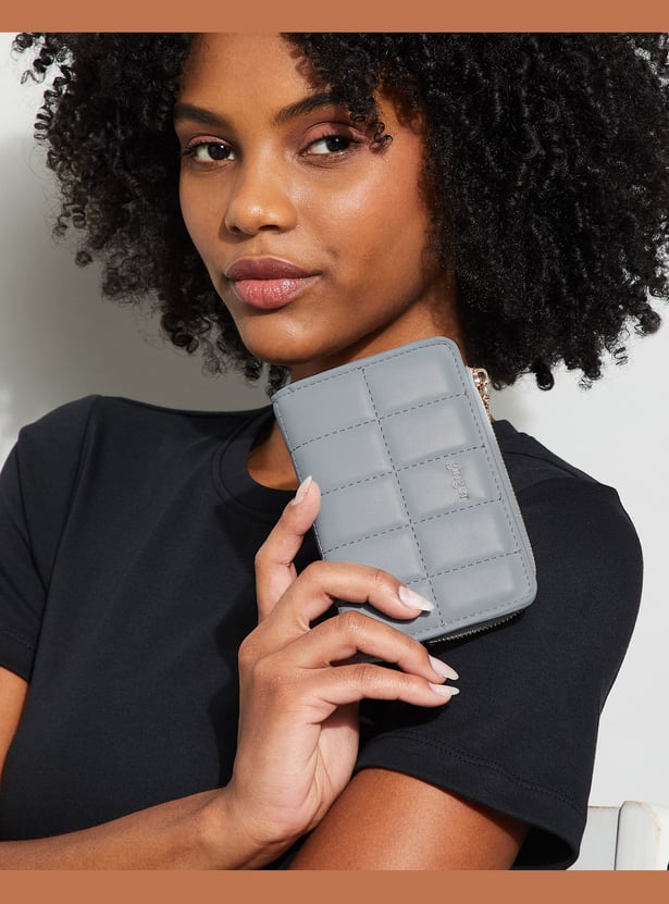 GINGER Quilted Bi-Fold Wallet