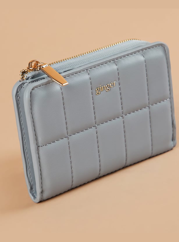 GINGER Quilted Bi-Fold Wallet