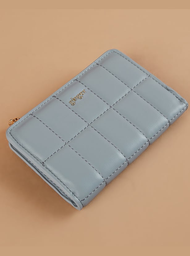 GINGER Quilted Bi-Fold Wallet