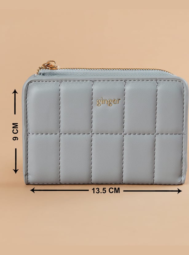 GINGER Quilted Bi-Fold Wallet