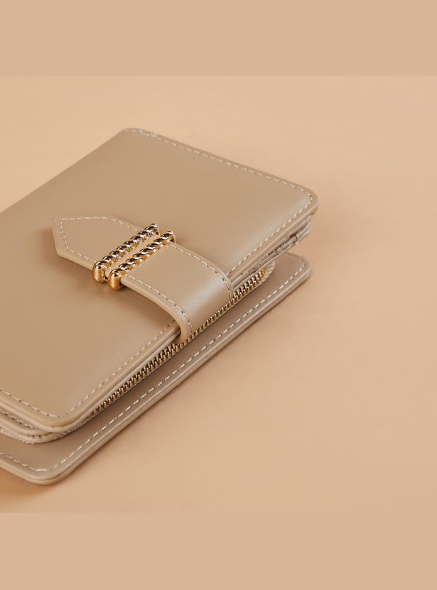GINGER Solid Bi-Fold Wallet