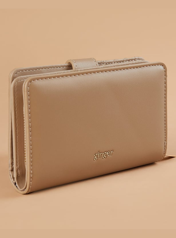 GINGER Solid Bi-Fold Wallet