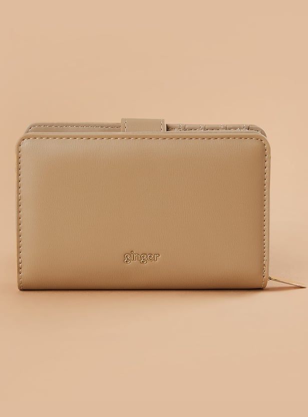 GINGER Solid Bi-Fold Wallet
