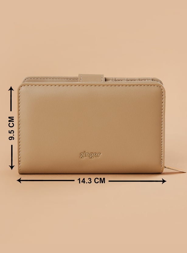 GINGER Solid Bi-Fold Wallet