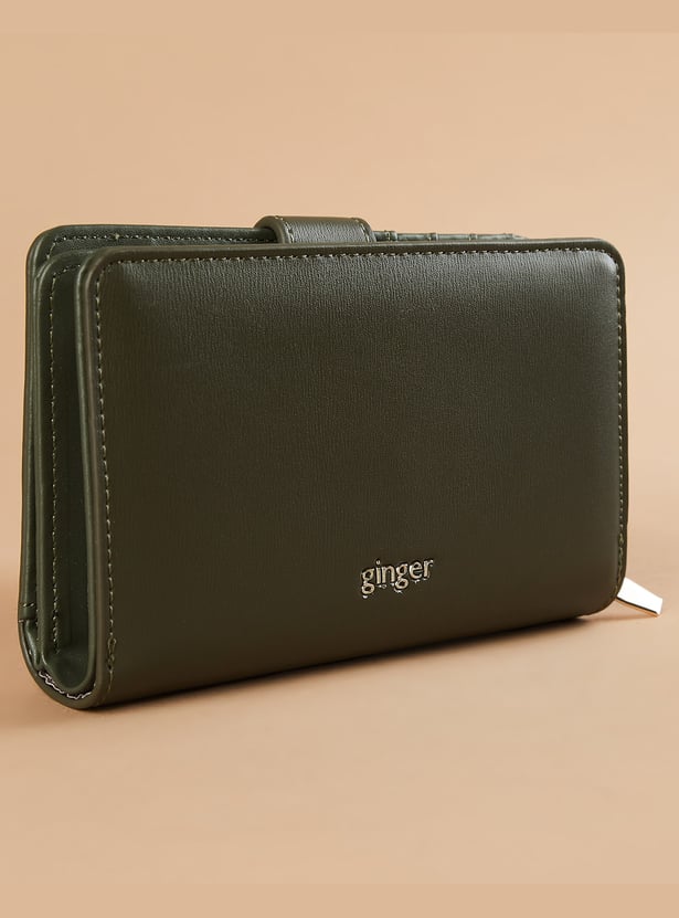 GINGER Solid Bi-Fold Wallet