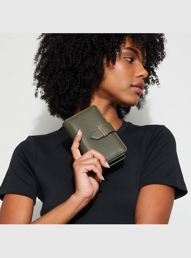 GINGER Solid Bi-Fold Wallet