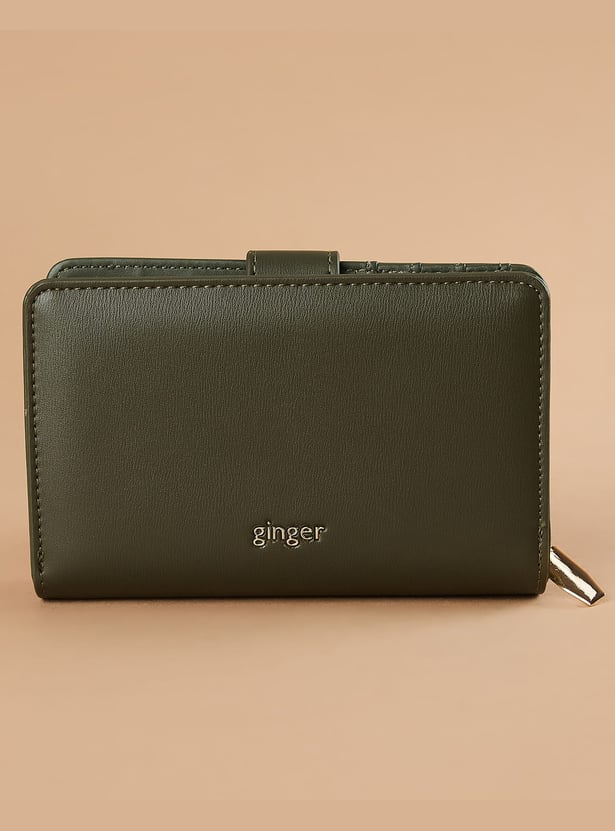 GINGER Solid Bi-Fold Wallet