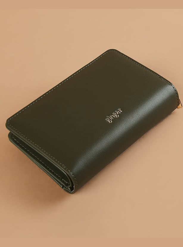 GINGER Solid Bi-Fold Wallet