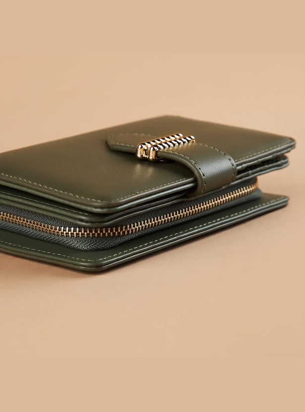 GINGER Solid Bi-Fold Wallet