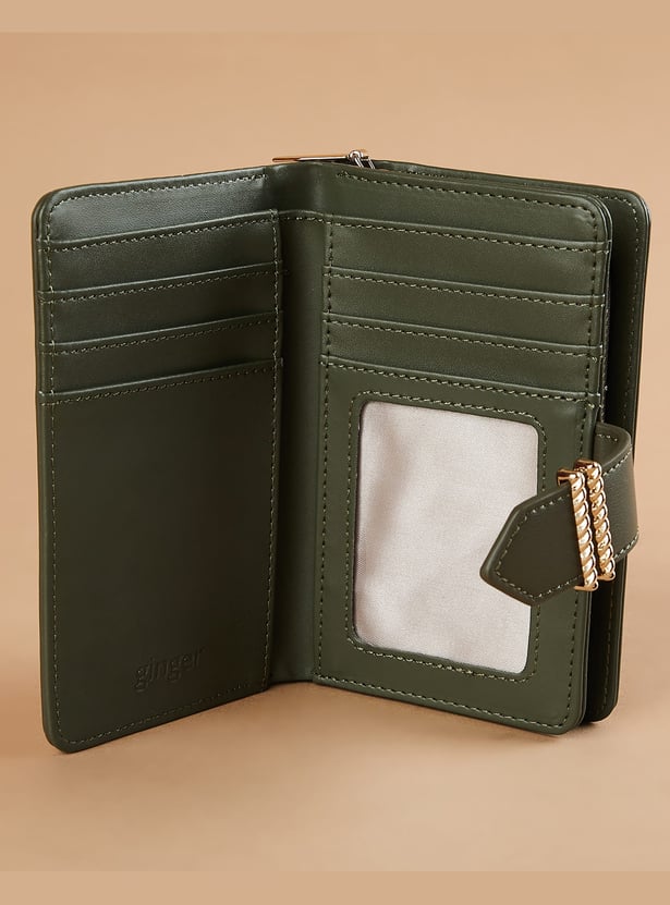 GINGER Solid Bi-Fold Wallet
