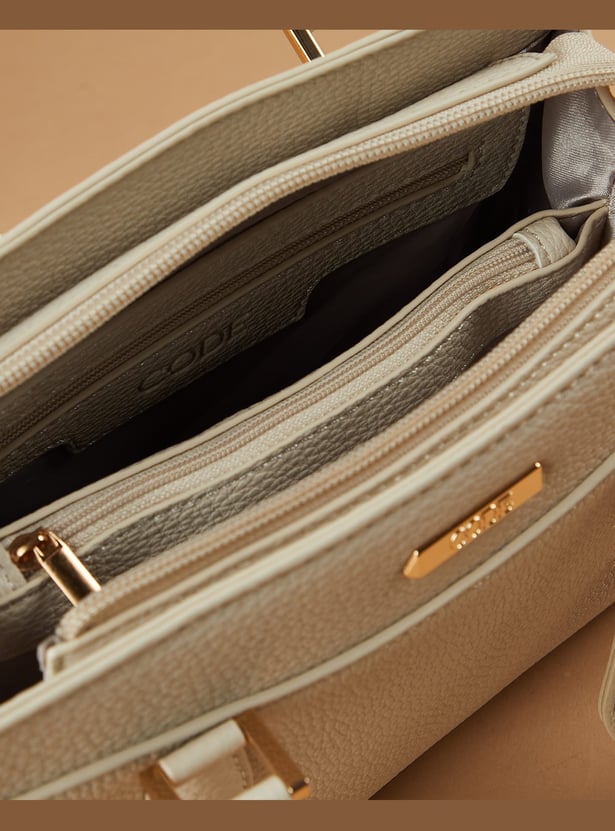 CODE Textured Handheld Bag