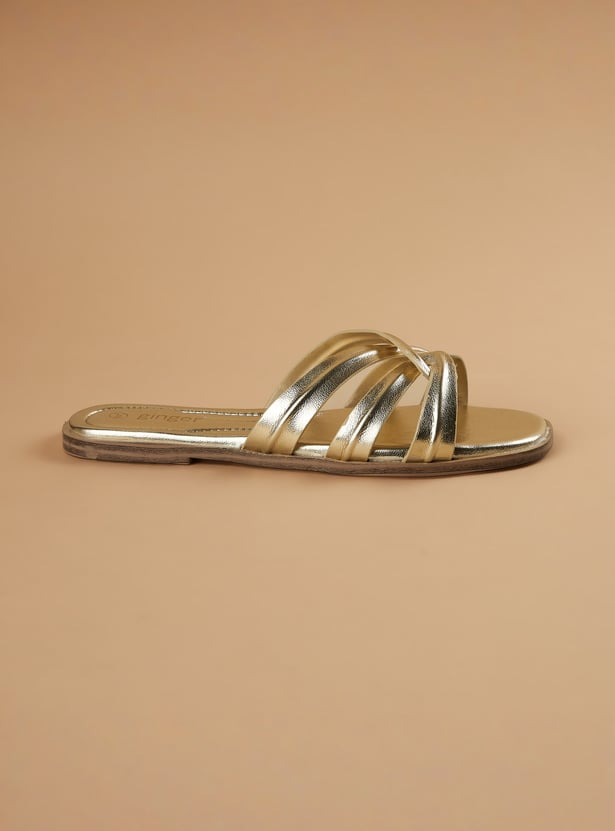 GINGER Glossy Flats