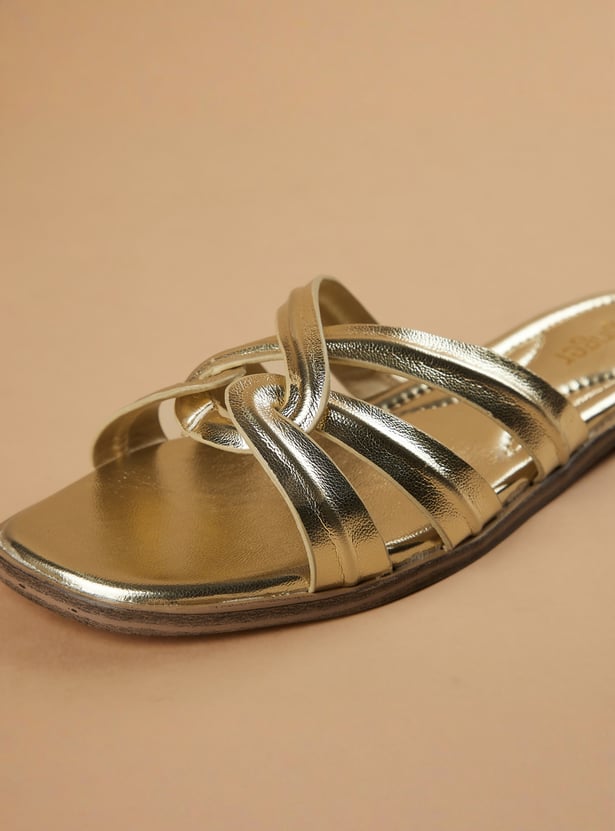 GINGER Glossy Flats