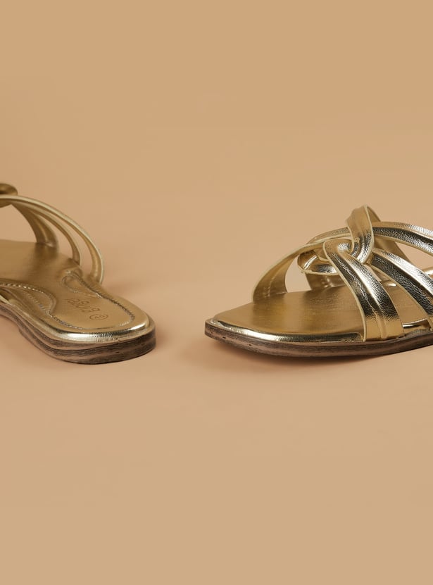 GINGER Glossy Flats
