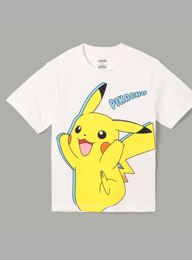 KIDSVILLE Boys Pokemon Pikachu T-shirt