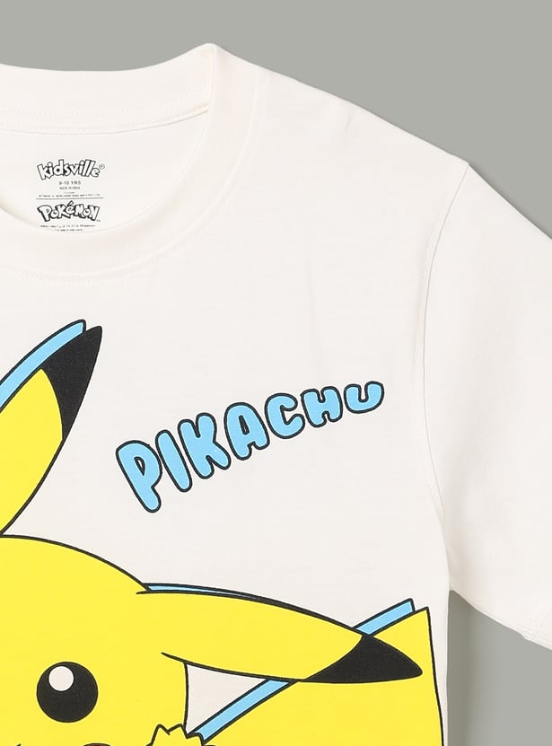 KIDSVILLE Boys Pokemon Pikachu T-shirt