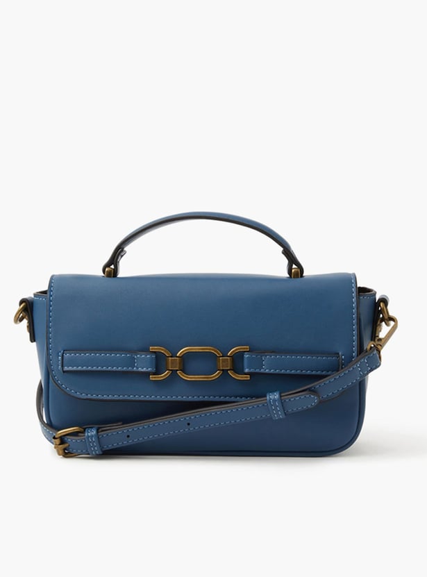 ACCESSORIZE LONDON Metal-Accent Sling Bag