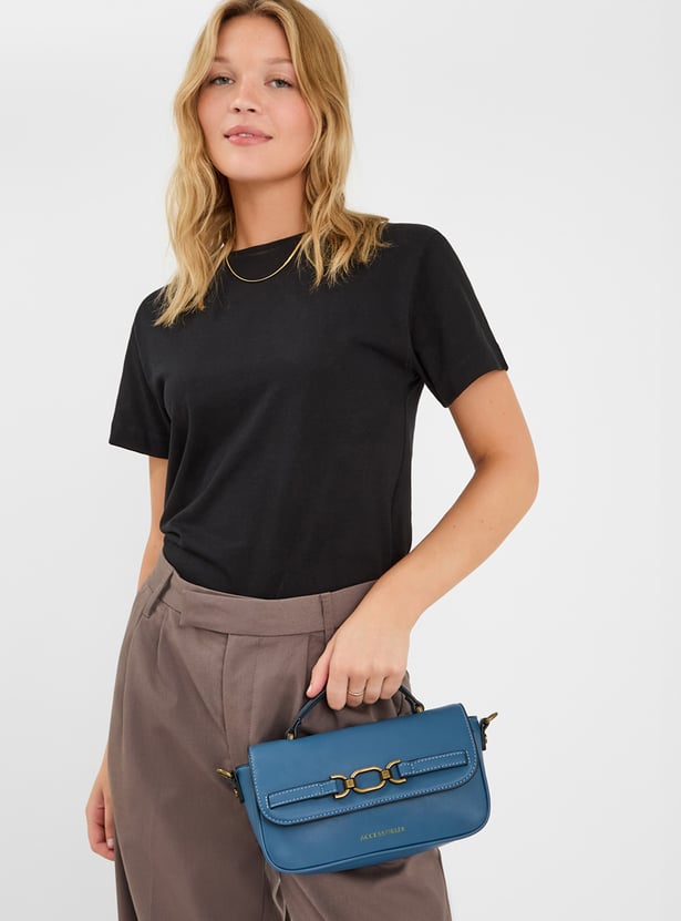 ACCESSORIZE LONDON Metal-Accent Sling Bag