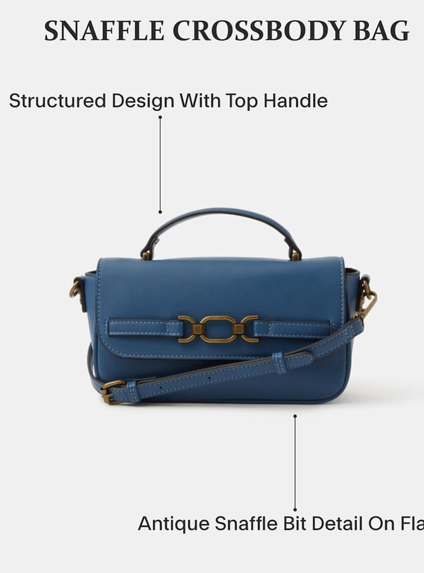 ACCESSORIZE LONDON Metal-Accent Sling Bag