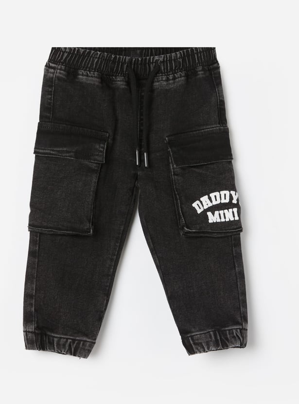 JUNIORS Boys Washed Jogger Jeans