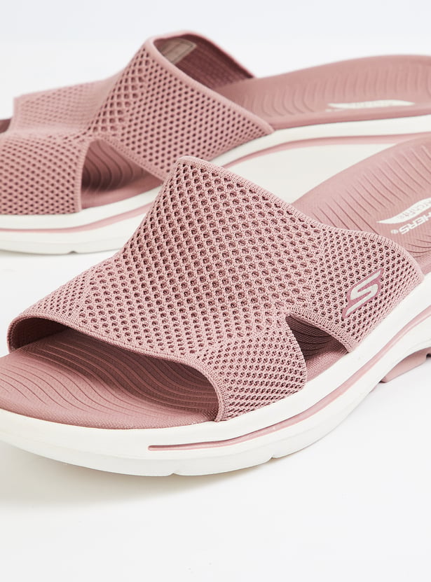 SKECHERS Knit Sliders