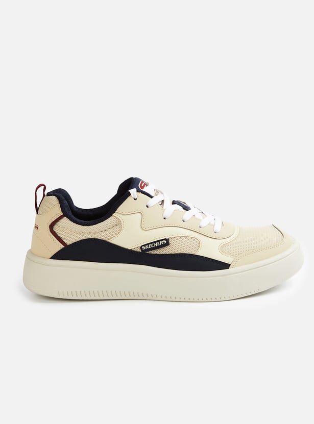 SKECHERS Sport Court 92 Mesh Panelled Sports Shoes