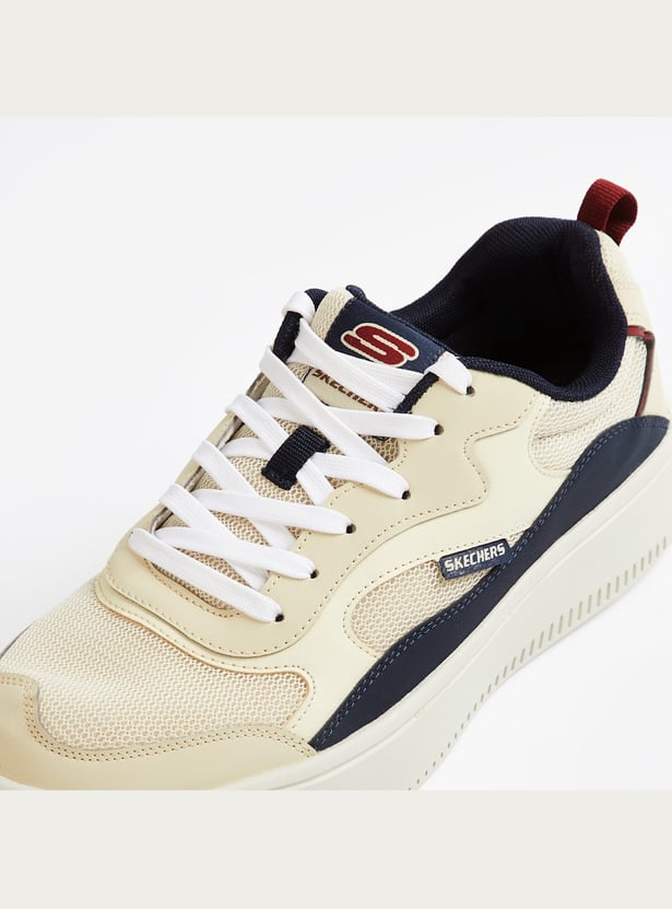 SKECHERS Sport Court 92 Mesh Panelled Sports Shoes