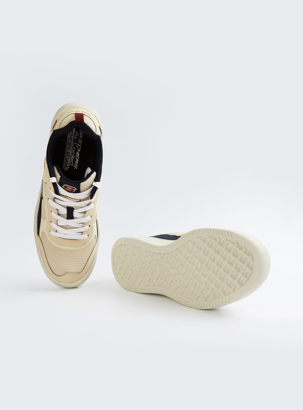 SKECHERS Sport Court 92 Mesh Panelled Sports Shoes