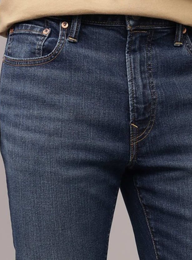 AMERICAN EAGLE Washed Slim Straight Jeans