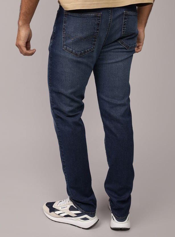 AMERICAN EAGLE Washed Slim Straight Jeans