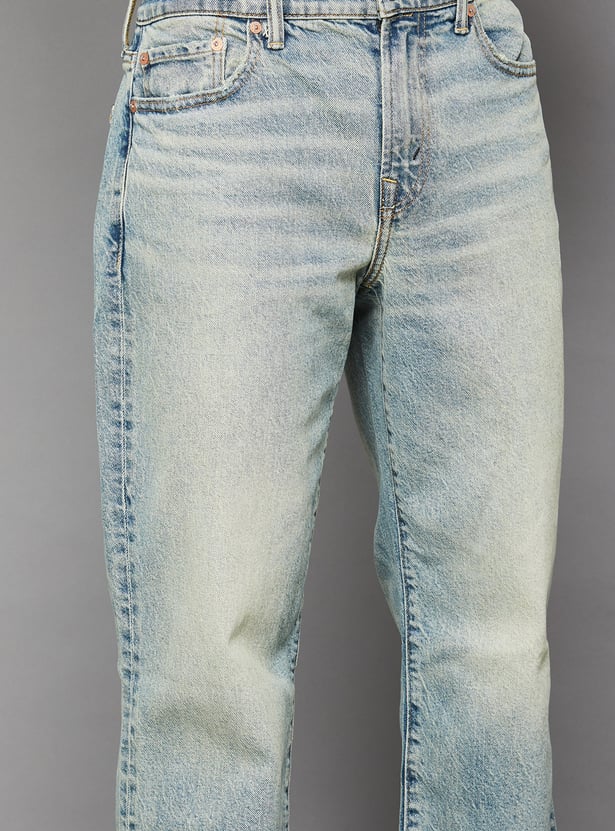 AMERICAN EAGLE Washed Bootcut Jeans