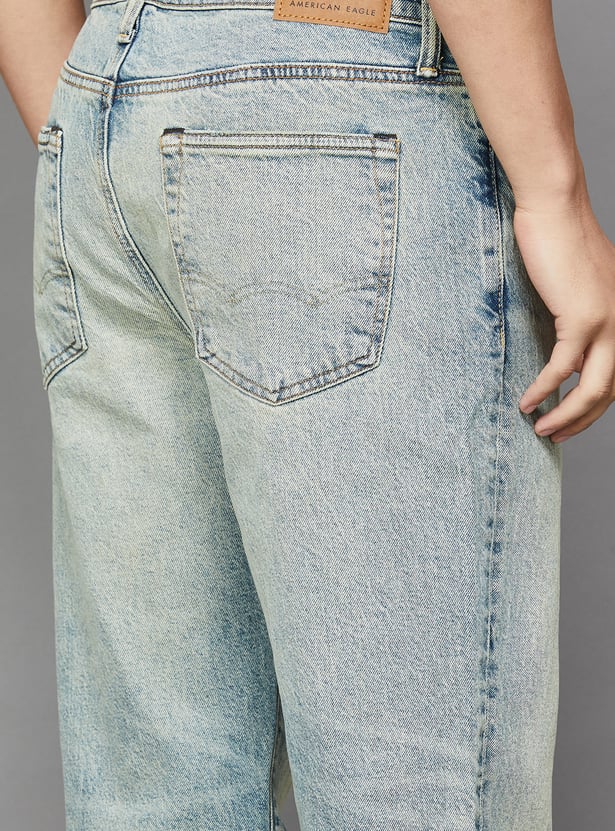 AMERICAN EAGLE Washed Bootcut Jeans