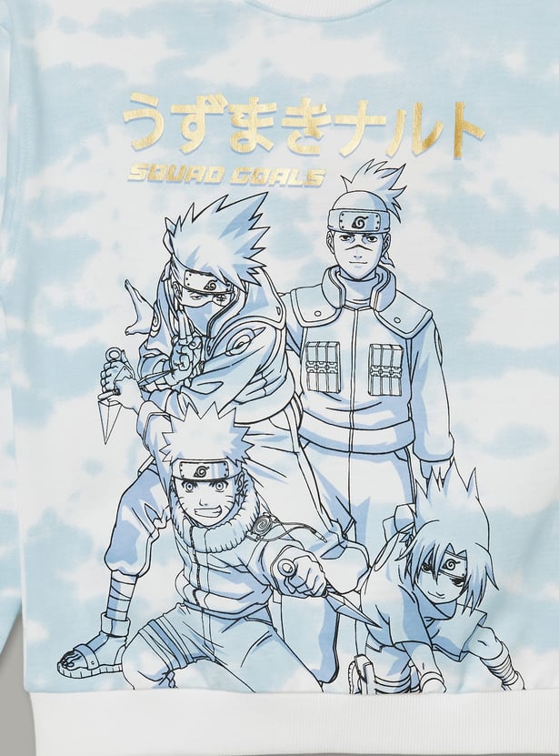 FAME FOREVER Boys Naruto Print Sweatshirt